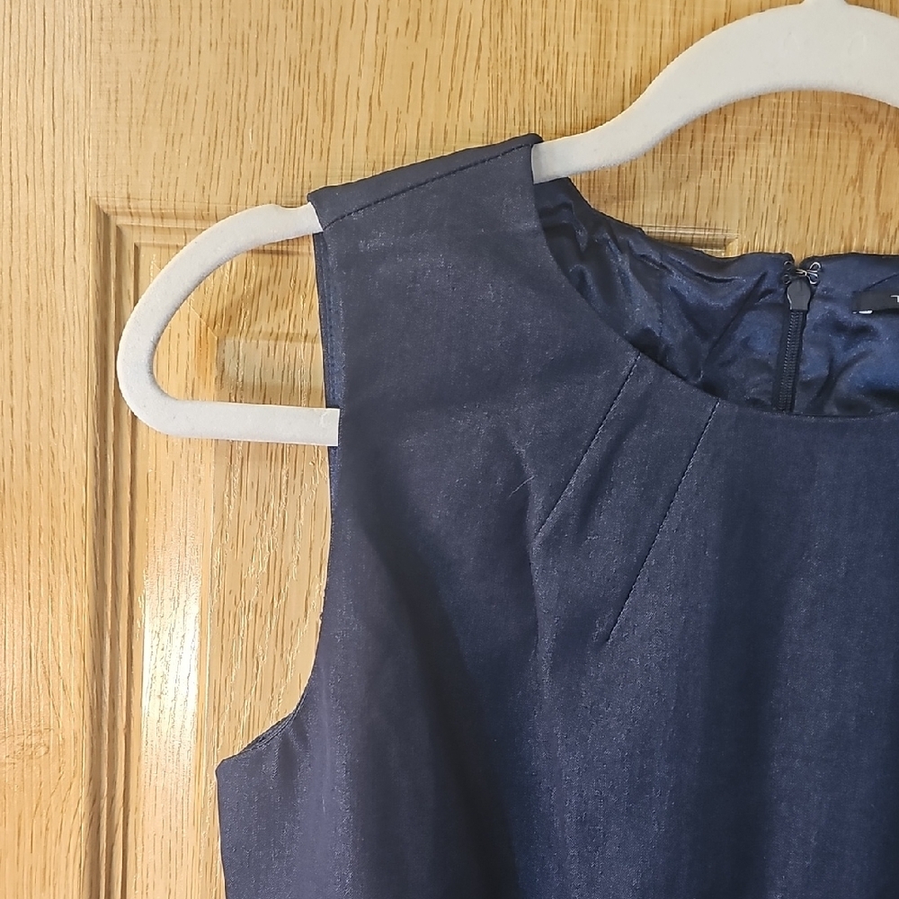 T Tahari Classic Black Midi Dress - Picture 7 of 13